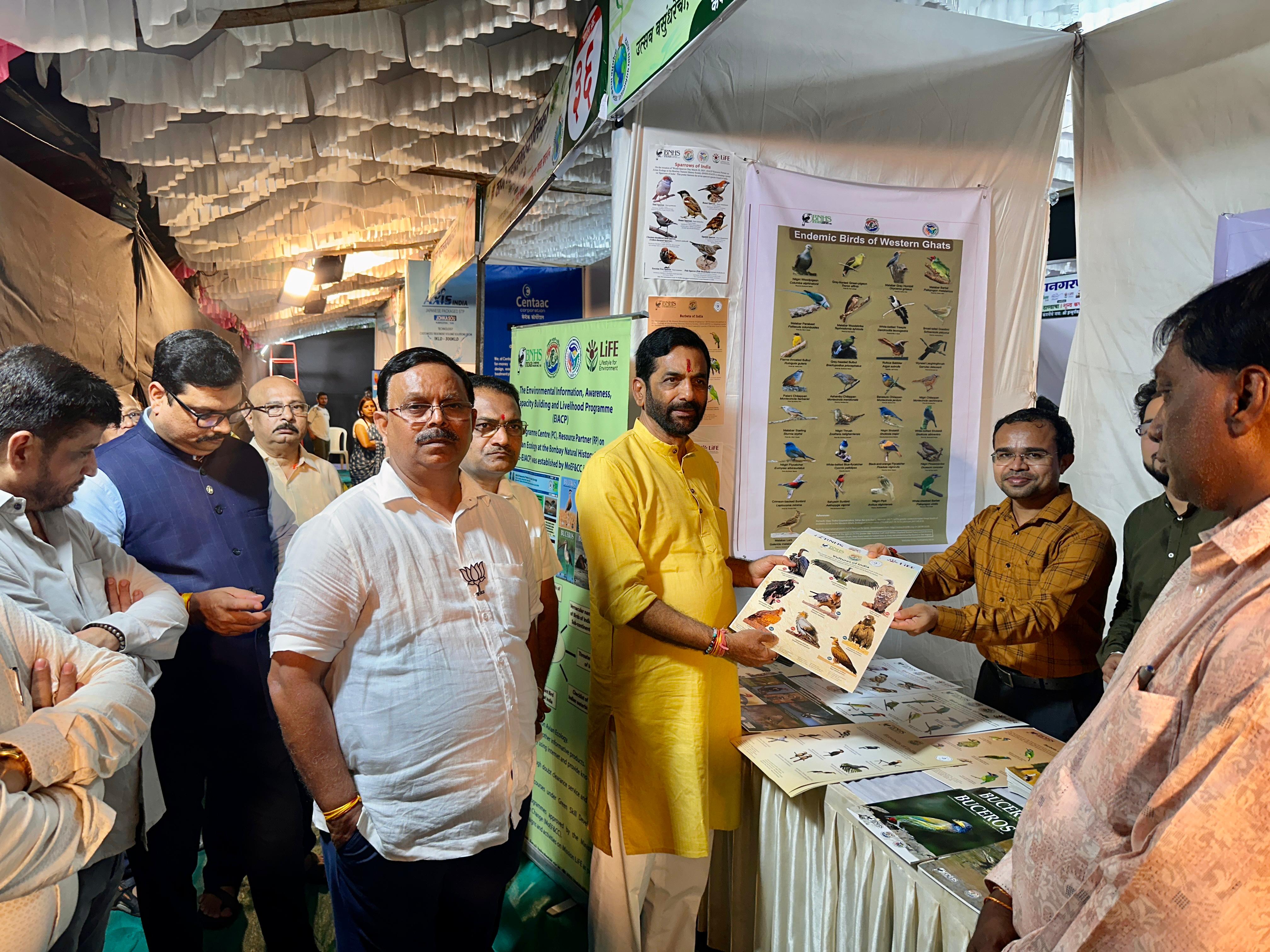 Gift to MLA Kelkar